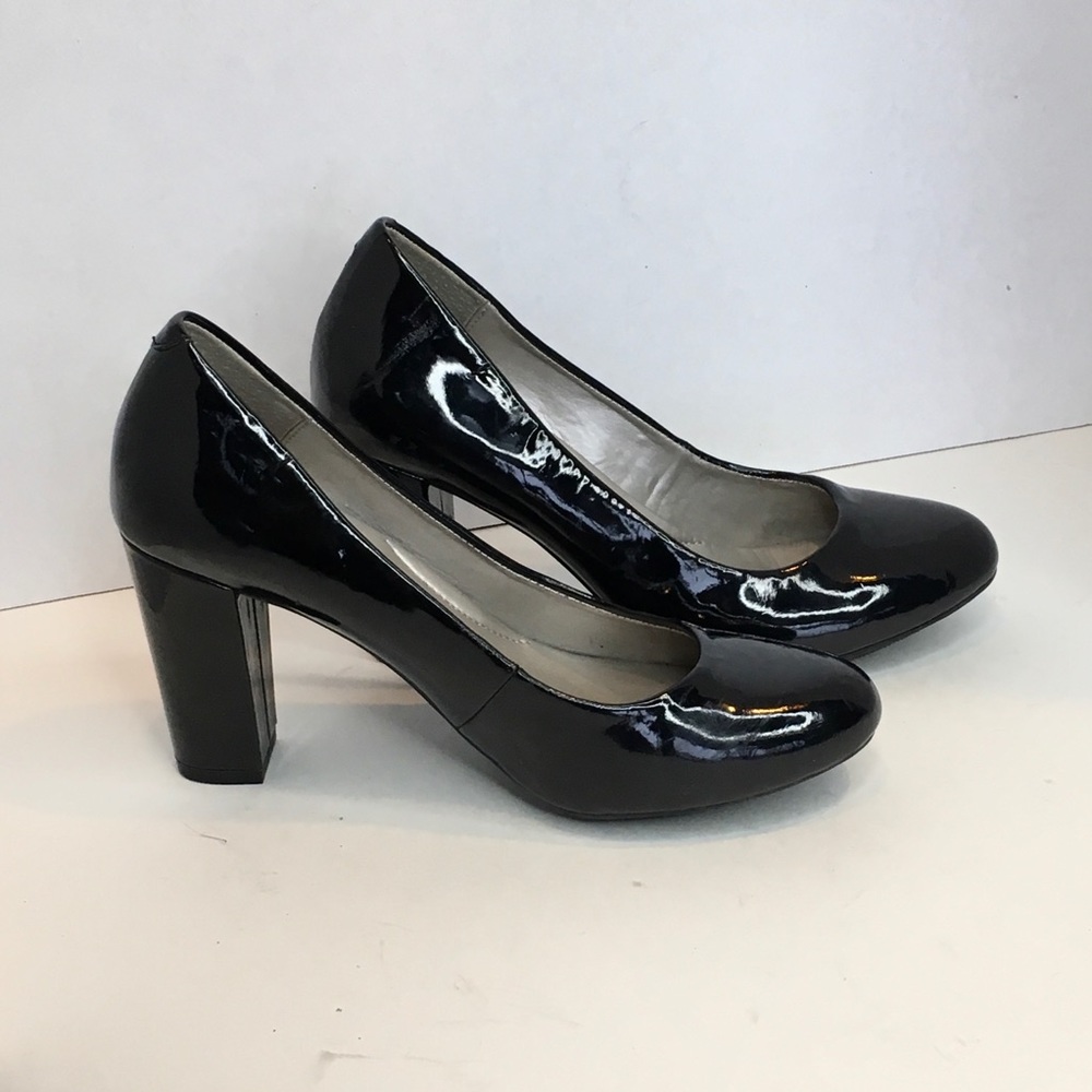 GNW Black Patten Shoes